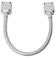 17in Armored Door Cords, Aluminum End Caps, Silver - SD-969-S18Q 17in Armored Door Cords, Aluminum End Caps, Silver - SD-969-S18Q